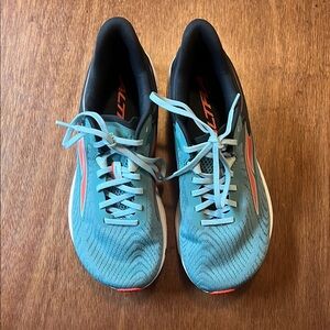 Altra Blue and Orange Running Shoes with Cushioned Sole